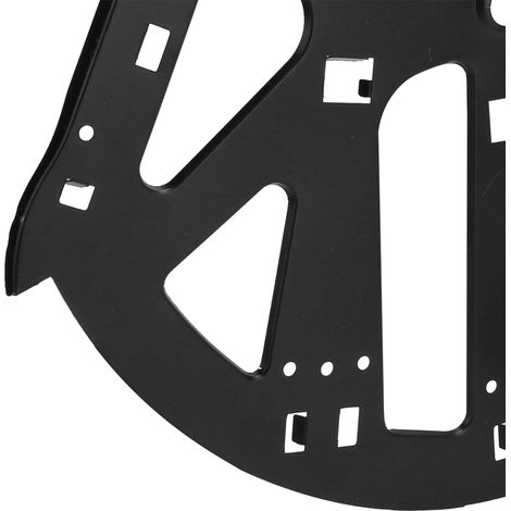 Charnière pour meuble à chaussures en acier laminé à froid, 3 tiroirs à chaussures rabattables, accessoire noir (1/5)