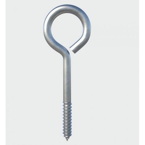 TIMCO Vine Eyes Silver - 75mm (1/2)