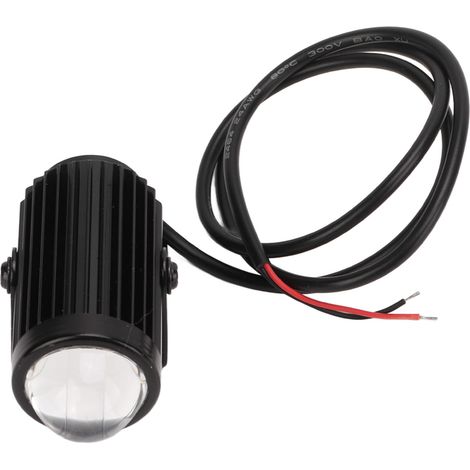 LED-Blitzscheinwerfer für Mini-Motorräder, 10–60 V, 20 W, IP65 wasserdicht, universelles Fern-/Abblendlicht