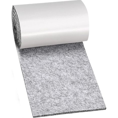 Rollos de fieltro de lujo para tapicería de muebles, 200 x 300 mm, aptos para patas de mesa, resistentes a los arañazos. (2 rollos) (1/5)