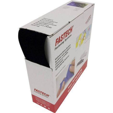Fastechr B50-STD-L-999910 cinta autoadherente negra 50 mm