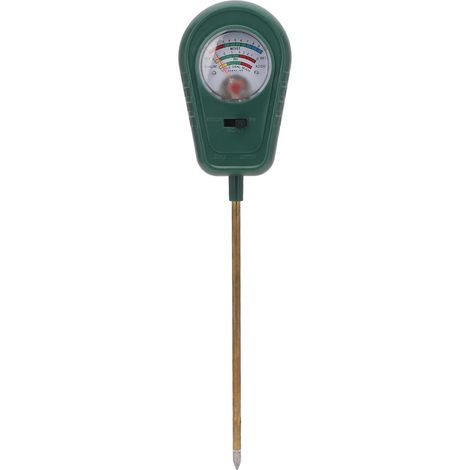 Humidimètre du Sol, PH-mètre du Sol De Fertilité à Broche Unique Professionnel Précis pour Jardin, Cour Verte (1/5)