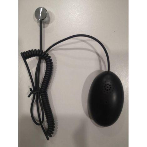 Lot de 10 cordes antivol télescopiques avec alarme anti-perte pour téléphones portables, produits de supermarché, présentoirs numériques de comptoir et dispositifs antivol plats (noir) (1/5)