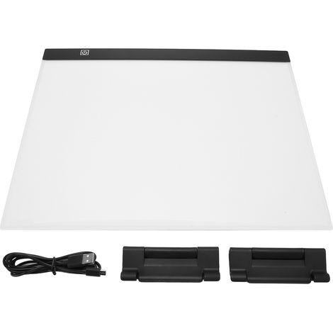 Tablette lumineuse A3 ultra-mince 12000K LED gradation sans palier, alimentation USB, pour dessin, calque et croquis (1/5)