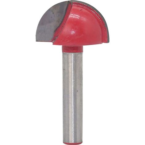 Fraise à rainurer bois 6mm, fraise à queue pour défonceuse, outil de fraisage bois 6x25mm (1/2)