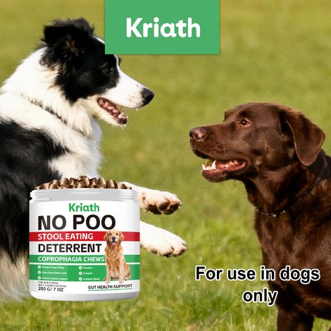 Comprimés à croquer Kraith pour chiens, suppléments de micronutriments et de fibres - 200 g (1/5)