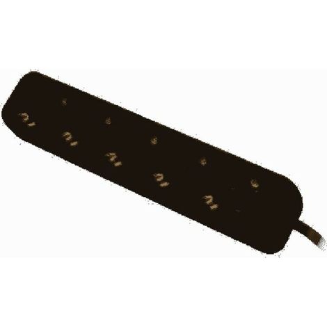 Multipresa 5 Prese Schuko Lanberg LB24423037 1,5 m Nero (1,5 m)