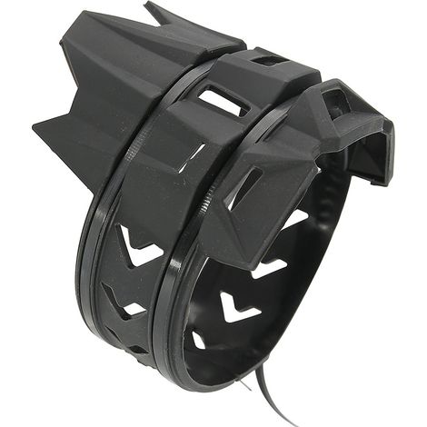 Accessoire d'échappement pour motocross – Pare-chaleur anti-brûlure – Universel – Noir (1/3)