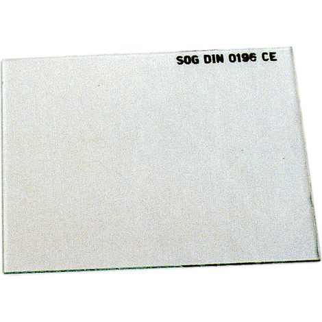 Schweisskraft 1601301 Vorsatzglas klar 40 x 110 mm (1/2)