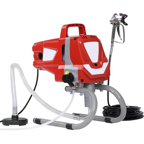 Irovami Pistolet à peinture airless haute pression 1010 W (1/5)