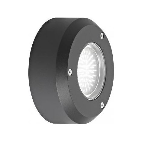 LUXMUR 3 Applique Mur Ext. GX53 IP66 IK07 rond graphite Lpe non incl. ARIC 1739 (1/3)