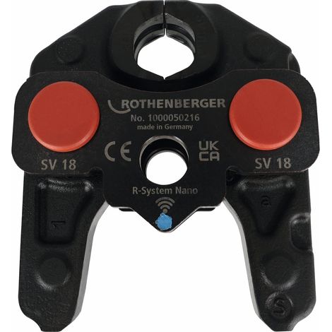 ROTHENBERGER ROMAX NANO iJAW, SV, Mordaza de prensado 18mm - 1000050216