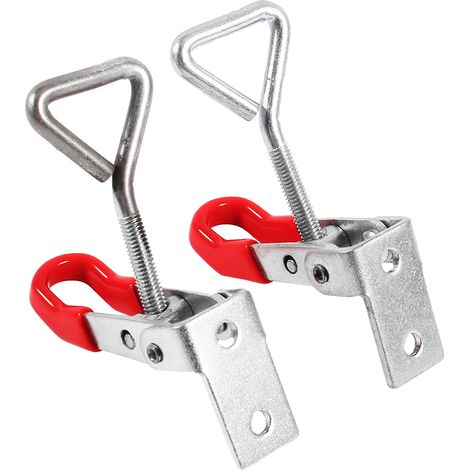 Lot de 2 poignées à levier pour tiroirs et placards métalliques (1/5)