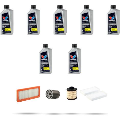 Kit tagliando 4 FILTRI e 7L OLIO compatibile con Citroen C5 Aircross 2.0 BlueHDi 130kw dal 2018 (1/5)