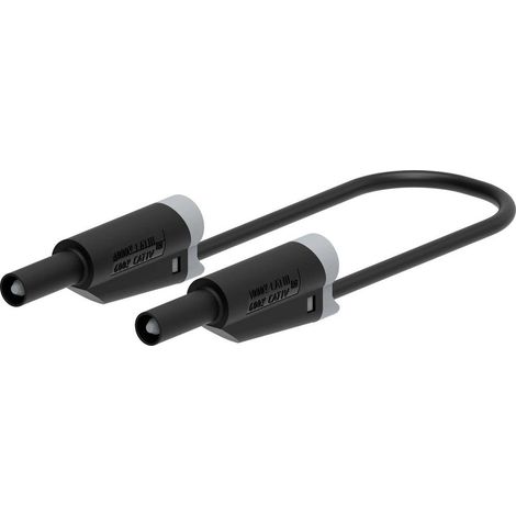 Electro PJP 2711-IEC-CD1-50N Cavo di misura Connettore 4 mm, Spina a banana 50 cm Nero 1 pz.