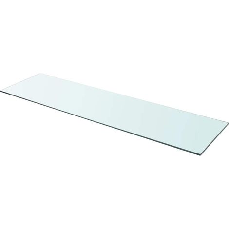 Maison Exclusive - Regalböden 2 Stk. Glas Transparent 110x30 cm (1/4)