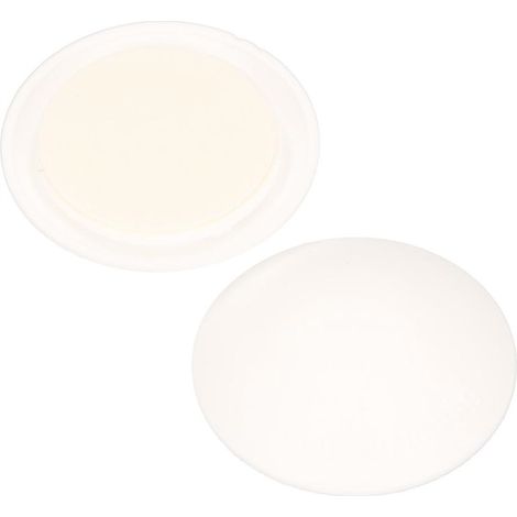 Paracolpi da parete adesivo piccolo, BIANCO