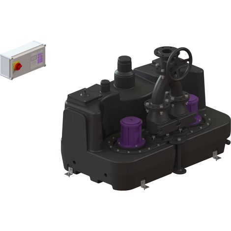 KESSEL 11052 Station de relevage Aqualift F XL 300 l