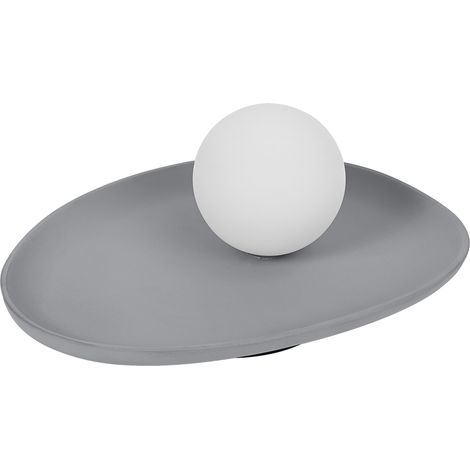OSRAM Decor Lampe à poser décorative en béton, avec culot enfichable G9, IP20, gris (1/5)