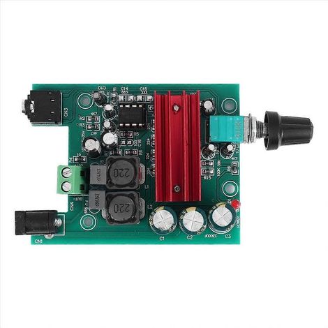 Leistungsverstärkerplatine, hochempfindliches Mono-Subwoofer-Verstärkermodul TPA3116 mit NE5532-Operationsverstärker (1/5)