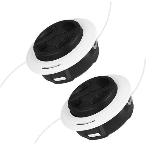 2 cabezales de corte automático C26-2 para desbrozadora Stihl, compatibles con STIHL FS55 FS56 FS70 FS90 FS91 FS94 FS100 FS111 FS130 FS130T FS131 FS240 FS460TC-EM FR131 FR460 (1/5)