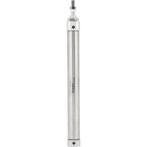 CDJ2D16-125B Vérin pneumatique double effet Ø16mm course 125mm en acier inoxydable (1/5)