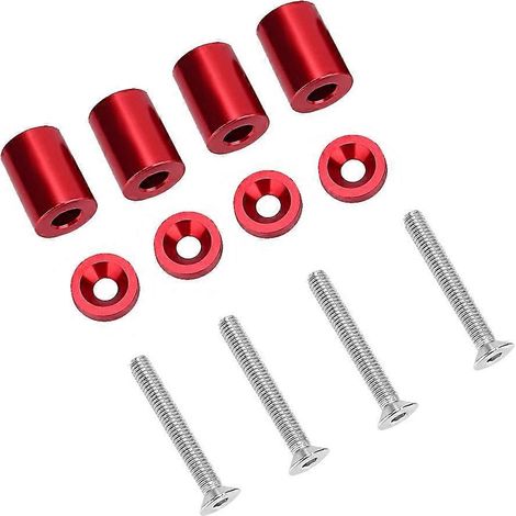 Motorhauben-Belüftungsabstandshalter-Set aus Aluminiumlegierung für 6-mm-Turbomotoren