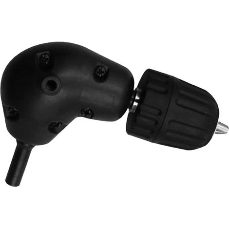 High-quality cordless right-angle adapter with 3/8" power tool accessory and chuck (1/5)