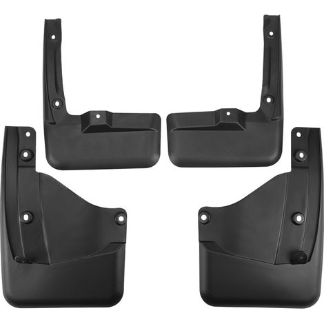 Mud flaps for tires and mud flap mats for Toyota Hiace 2019-2025.--DTEKGAZ