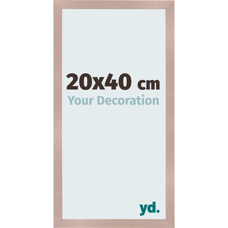 yd. - Cadre photo 20x40 - Rose Ancien - MDF - Bologna