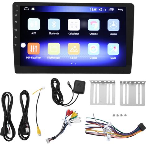 Geeignet für Lenkradsteuerung, Android-Autoradio, Touchscreen, GPS-Navigation, Mobiltelefonverbindung, Bluetooth, FM-Radio, WLAN, integrierte Wasserdichtigkeit, Rückfahrkamera und Nachtsichtfunktionen