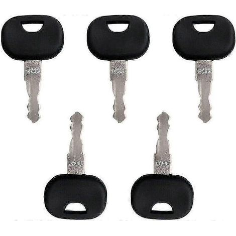 Key 14603 10 pcs Ignition Replacement suitable for Fendt Claas Liebherr Zetteleyer Deutz Manitou New Netherlands excavator (1/5)