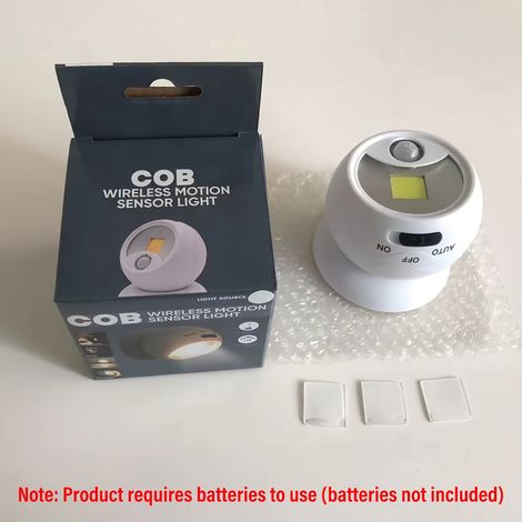 Veilleuse LED à détecteur de mouvement, lampe décorative pour chambre, applique murale intelligente, fixation magnétique, rotation à 360° (1/5)