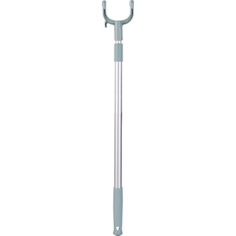Einziehbare Kleiderstangen, verstellbare Kleidergabel mit Kleiderbügel, Kleiderbügel aus Aluminiumrohr