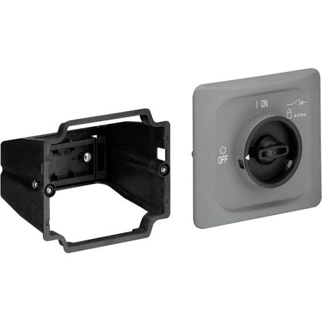 montage sur Porte IP65 pour MS/MO1Xx-Gris poignée Noire 1SAM201912R1010 ABB H442164