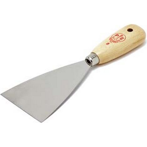 12PZ SPATOLE CON MANICO ART.501/I INOX - mm.80