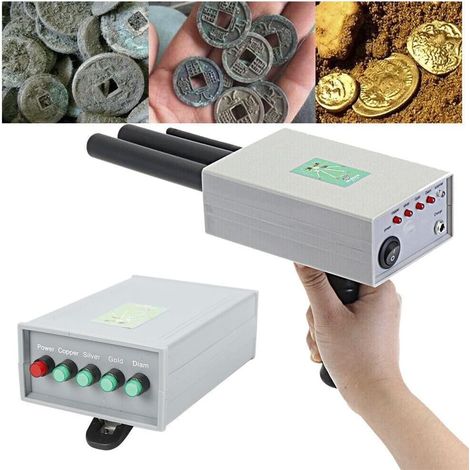 1000M Golddetektor Gold Metal Detector Metalldetektor Metallsuchgerät Dual Probe