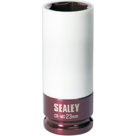 Sealey SX03023 Alloy Wheel Impact Socket 1/2""Sq Drive 23mm