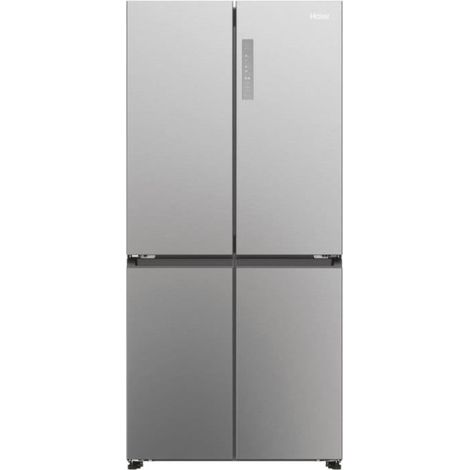 Haier – Réfrigérateur multi-portes 467 L – Classe E – 181,5 x 83,3 x 65 cm – 35 dB – Design argenté (1/5)