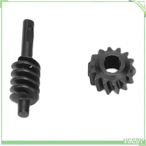 Engrenage différentiel Overdrive, ensemble de transmission 2/14T à coupe hélicoïdale en acier pour mises à niveau d'essieu sur (1/4)