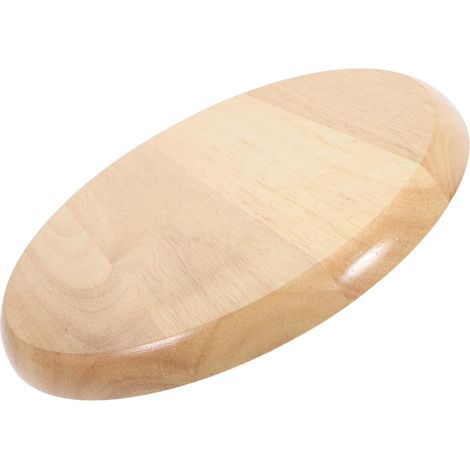 Assise De Tabouret Ronde Bois Massif Accessoire De Remplacement Résistant Et Lisse Partie Siège pour Tabouret Bar Et Chaise Prévention Rayures Et Animaux Et Stable (1/5)
