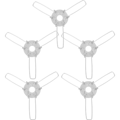 Clips À Ressort Universels Pour Luminaires Encastrés Supports Métalliques De Fixation Pour Abat-Jour Pinces À Ressort Réglables Pour Spots Et Éclairage Encastré (1/5)