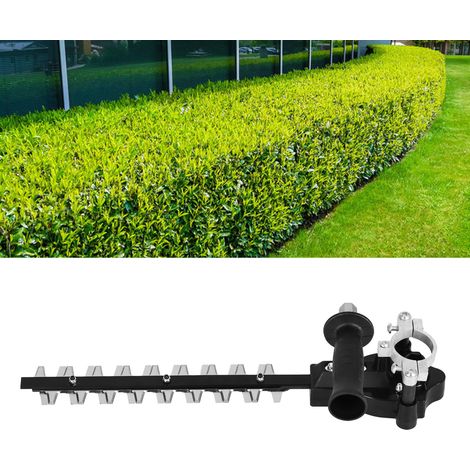 Meuleuse d'angle rechargeable transformée en taille-haie, taille-haie électrique à lame droite et double tranchant, outil de taille pour le jardinage et l'aménagement paysager (1/5)