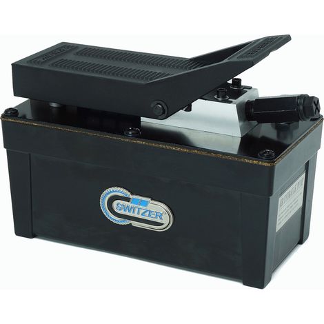 SwitZer Air Hydraulic Pump 10,000 PSI, Black