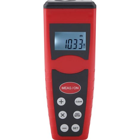 CP-3000 Digital LCD Handheld Length Distance Measure Handhold Laser Ultrasonic Range Finder