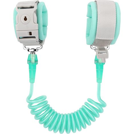 Laisse pour tout-petit, laisse enfant anti-perte avec bracelet de sécurité et cadenas à clé. (1/5)