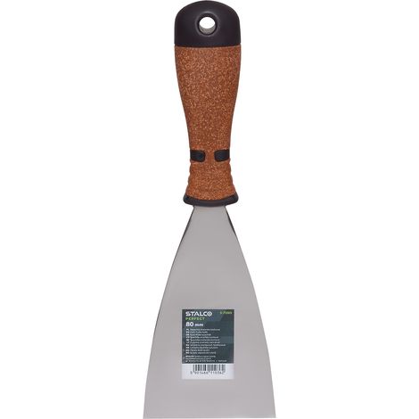 Spatule à peinture STALCO 80 mm manche en liège PARFAIT (1/2)