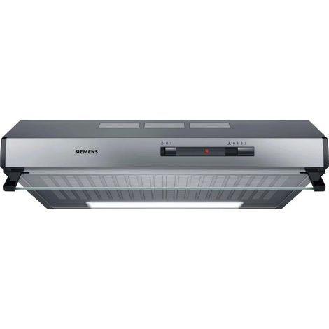 Campana extractora Siemens iQ100 LU62LFA51 plateada 60 cm