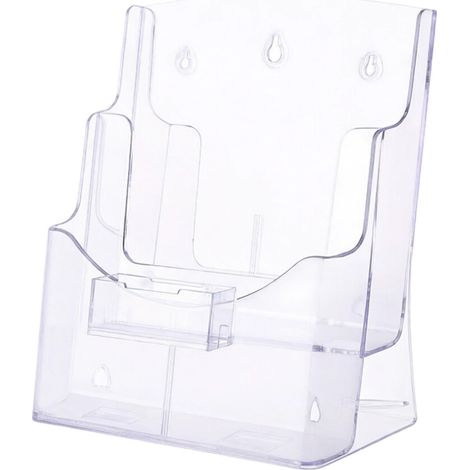 Elegante soporte de exhibición apilable de acrílico para 2 personas