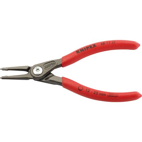 Knipex 140mm Internal Straight Tip Circlip Pliers with 12-25mm Capacity – Model 75078 (1/5)